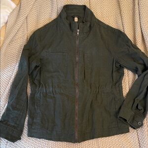Supplies Linen Women's Green Jacket